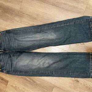 Garage Dark Blue Flare Jeans